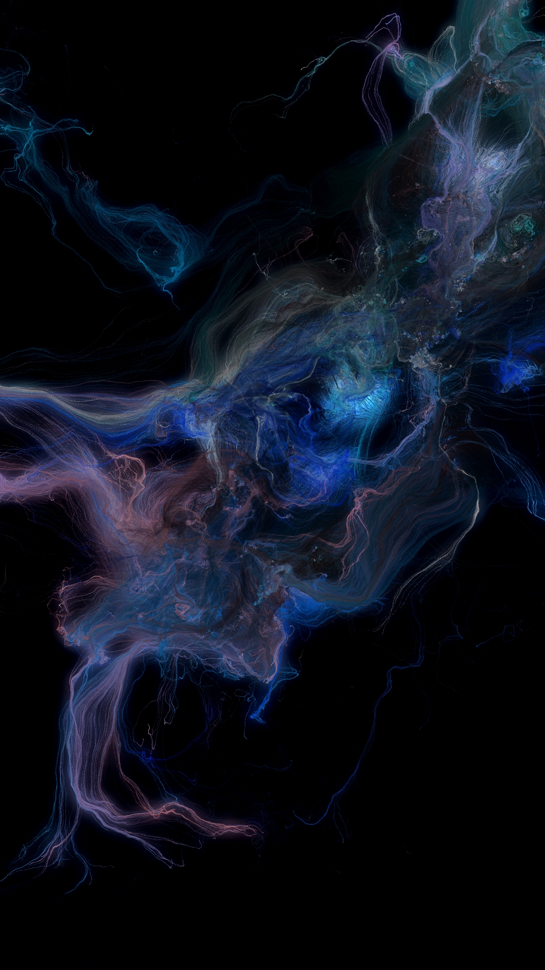 XEL · Inner Vectors — vector field detail, MUTEK.JP curated exhibition