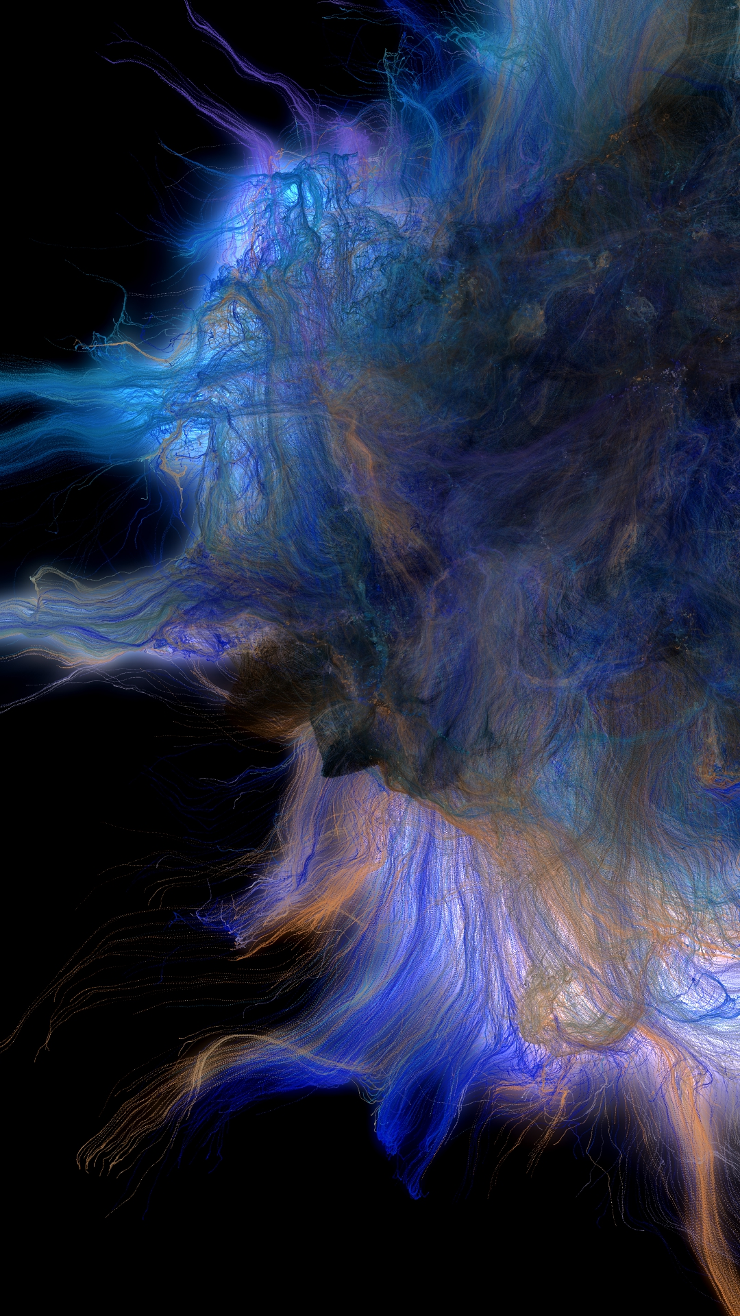 XEL · Inner Vectors — generative vectors projected on vertical surface, Tokyo