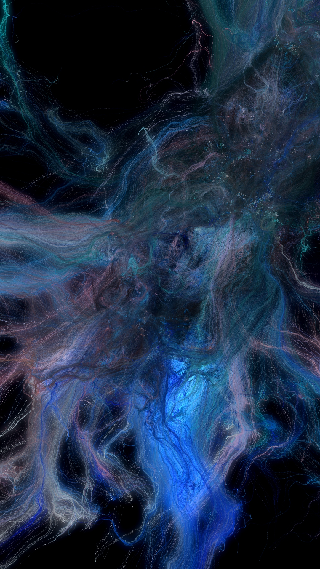 XEL · Inner Vectors — generative AV installation still, MUTEK.JP