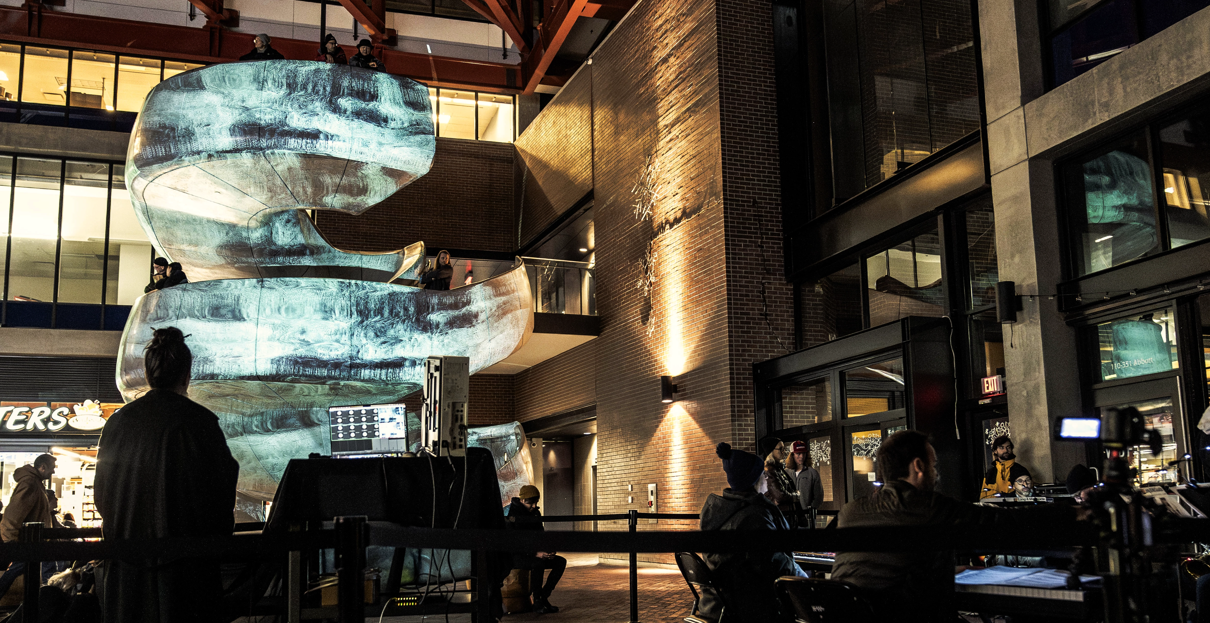 XEL · Noise-Fall — live electronics performance with Absolute Unit ensemble