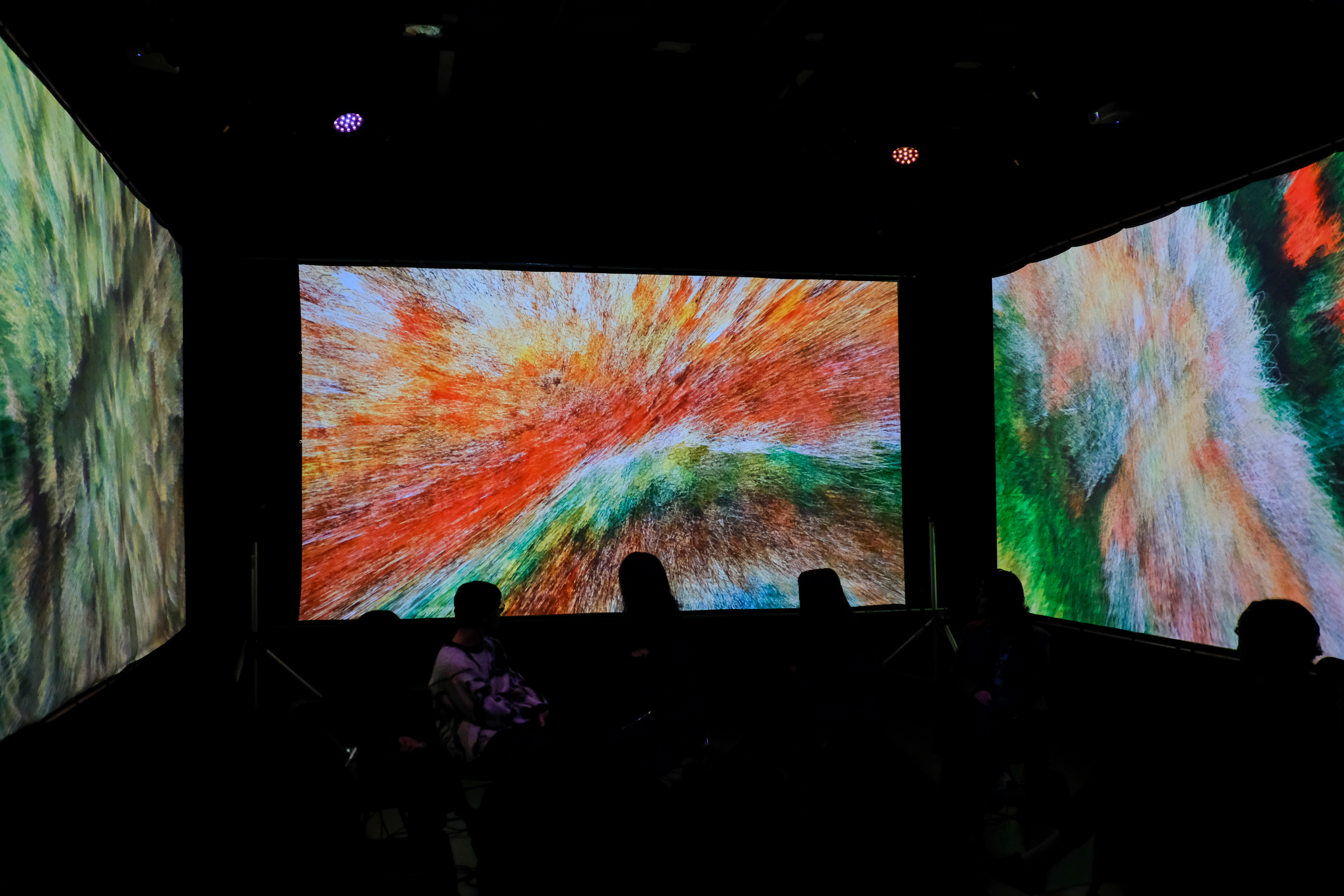 XEL · Soft Possibilities — installation overview, New Forms Festival Vancouver 2025, photo Kris V