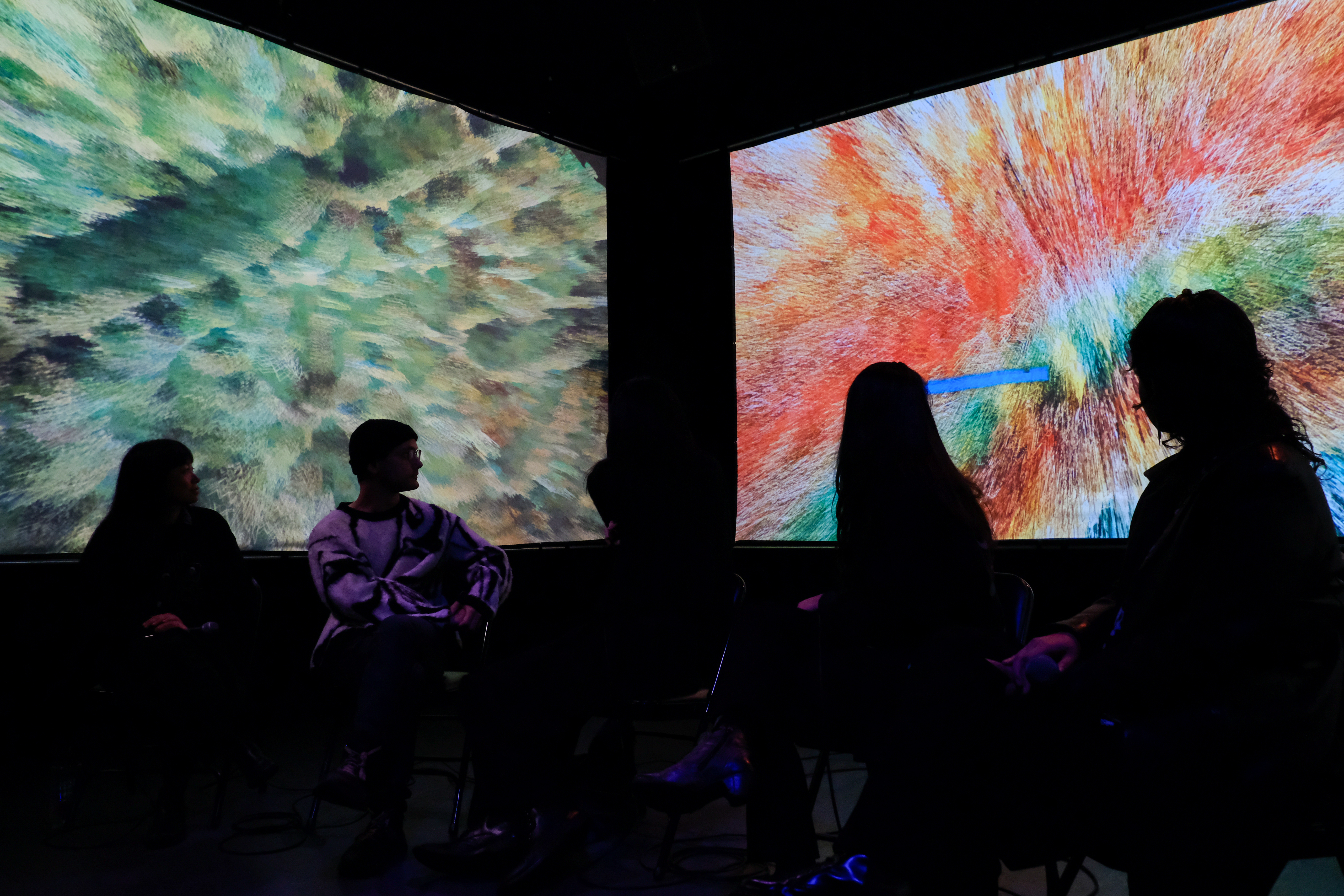 XEL · Soft Possibilities — circadian rhythm installation detail, New Forms Festival 2025