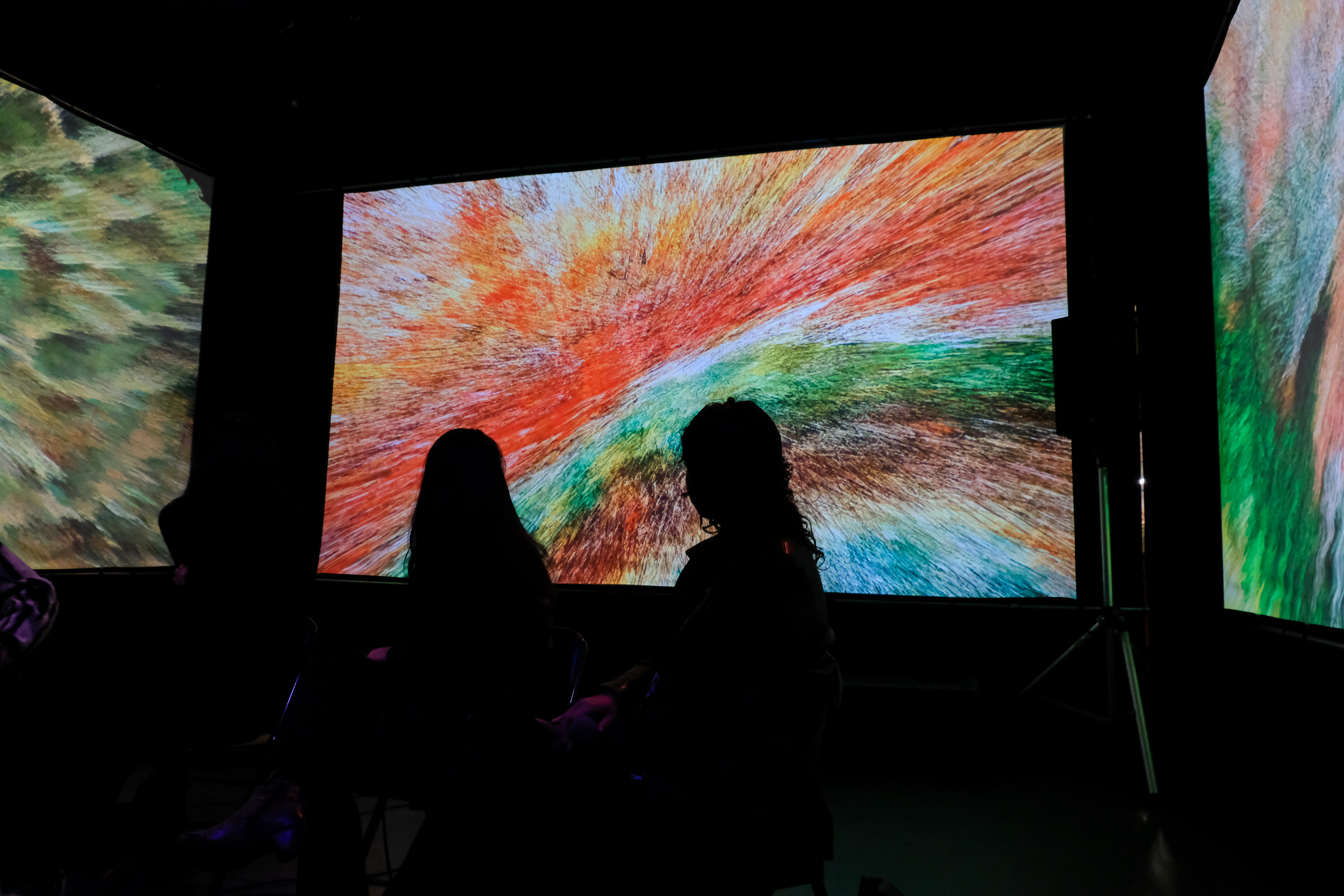 XEL · Soft Possibilities — installation view, quadrophonic sound environment, Vancouver 2025