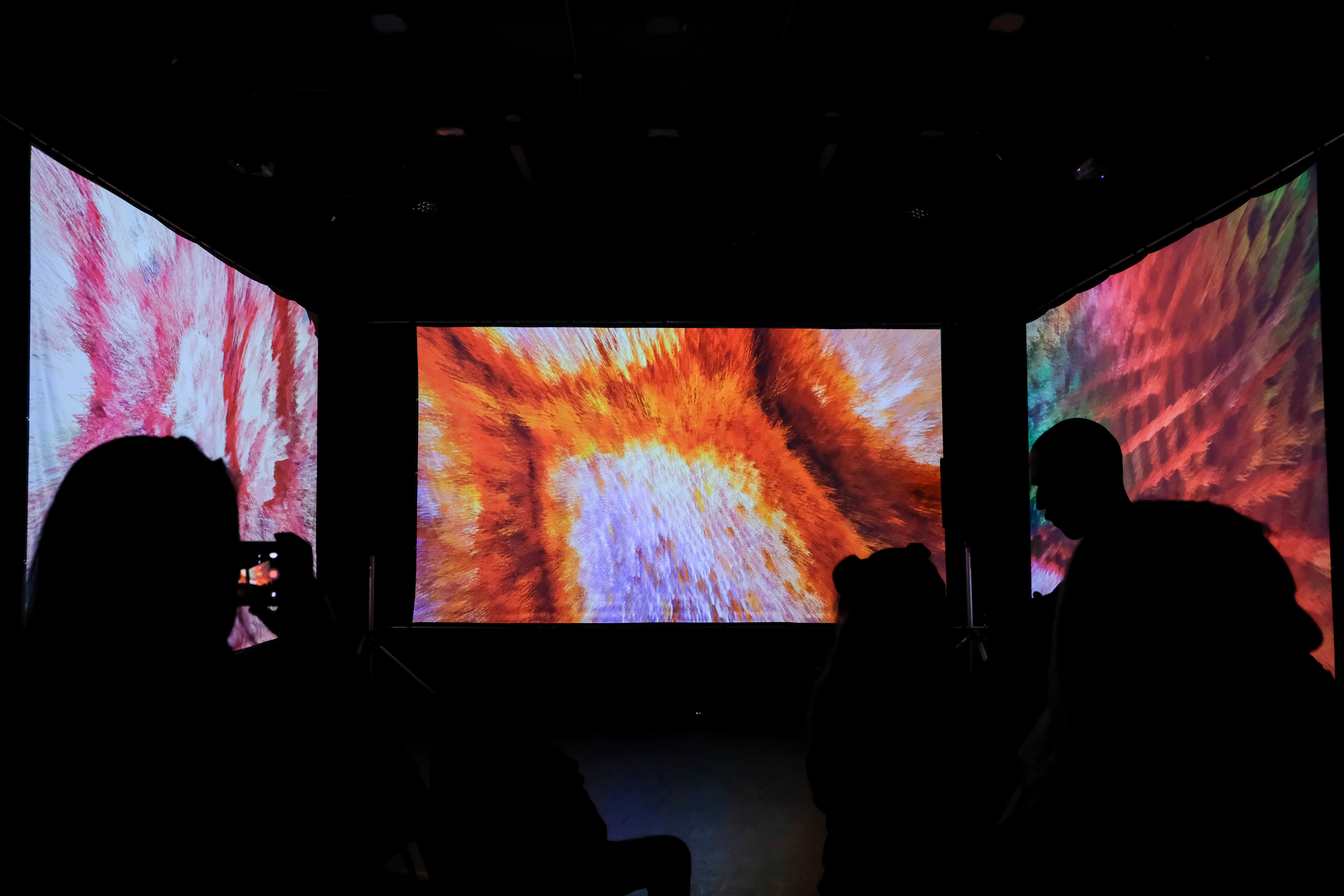 XEL · Soft Possibilities — wide installation view, New Forms Festival Vancouver 2025